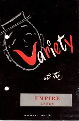 £1.99 • Buy Leeds Empire 1957 'variety' Dickie Valentine Programme.