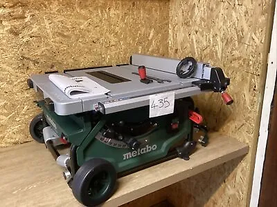 Metabo TS216 240v Table Saw With Integrated Stand 600667000 Space Saving Folding • £180