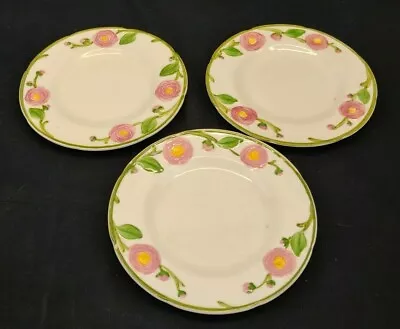 Camellia By Metlox Poppytrail California Hand Decorated Set Of 3 Bread Plates • $9.97