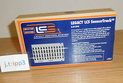 Lionel Trains Fastrack 6-81294 Legacy Layout Control System Lcs Sensor Track Nib • $78.95