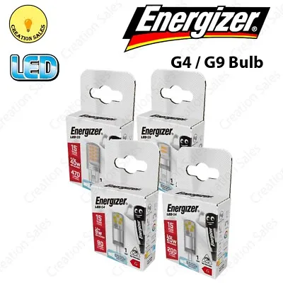 Energizer G9 G4 9W 20W 40W LED Bulb Daylight Capsule Light Energy Saving Lamp • £33.99