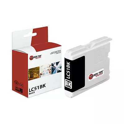 LTS LC-51 Black Compatible For Brother MFC230C 240C DCP130c Ink Cartridge • $7.99