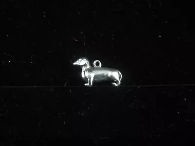 James Avery (unsigned) Sterling Silver 925 Dachshund Dog Charm • $34.99