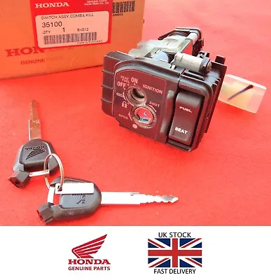 Honda Pcx 125 Ignition Barrel Switch & Lock & Keys 2015 - 2017 Genuine Honda • £64.95