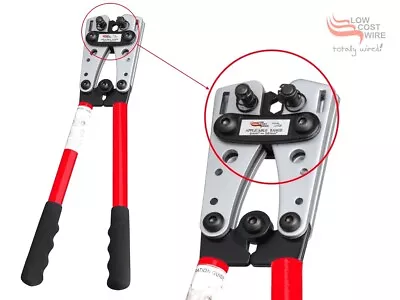 $69.98 • Buy 6-35 Mm² Anderson Plug Crimp Crimper Tool Battery Cable Lug Hex Swaging Tool