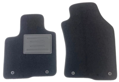 Tappetini in velluto nero per: Lancia Ypsilon III hatchback (2011