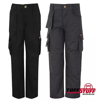 £13.90 • Buy Tuff Stuff Pro Work Junior Trousers Kids 3-13 Yrs Boys Girls Workwear Cargo 711j