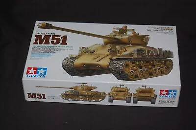 TAMIYA Military Model 1:35 Israeli Tank M51 New Open Box • $49.99