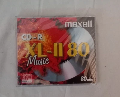 £5.99 • Buy Maxell CD-R80 XL-II PRO 80 Mins Music Audio Blank Recordable Disc CDR - NEW 