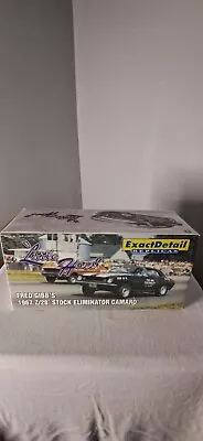 Signed 1967 Chevy Camaro Z/28. Fred Gibb's Stock Eliminator. 1/18 Exact Detail • $100