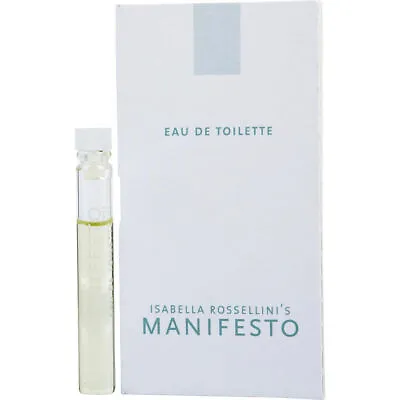 MANIFESTO ROSSELLINI By Isabella Rossellini (WOMEN) - EDT VIAL ON CARD • $17.07