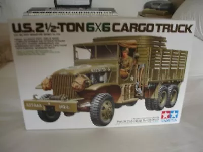 TAMIYA 1/35 Scale US ARMY 2.5 TON 6x6 CARGO TRUCK • £20