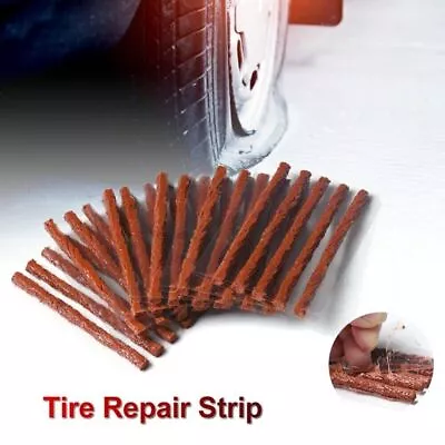 60PCS Tire Repair Plugs Tubeless Seal Patch Tyre Rubber Strip Self Vulcanizing • $6.39