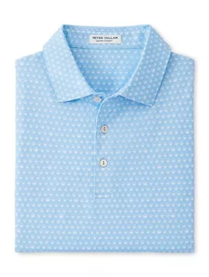 Peter Millar Seeing Double Skulls Performance Jersey Polo • $45