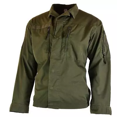 Austrian Military Army Combat Mountain Troop Jacket Shirt BDU Cargo Green OD • $24.99