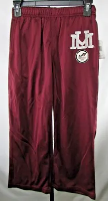 University Of Montana Grizzlies Youth Sweatpant Track Pants Maroon NCAA S M L XL • $11.25