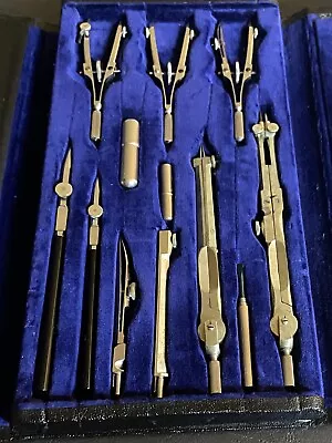 Doric K&E Drafting Tool Set In Case Favorite N9526C Made In Germany VINTAGE • $24.99