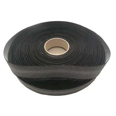 50 METRES - BLACK ELASTIC Webbing UPHOLSTERY Chair Seat Sofa  2  / 50mm - 50m • £32.99