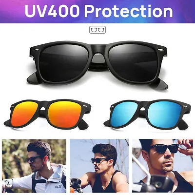 $8.51 • Buy UV400 Men Polarized Sunglasses Polarised Square Frame Sports Driving Sun Glasses