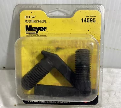 NOS Genuine Meyer Special J Bolt 14595 Plow Mount Hardware • $43.99