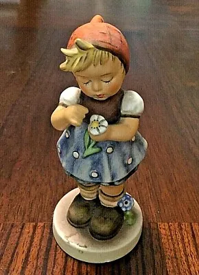  Vintage 1972 Goebel MJ Hummel Club Figurine “Daisies Don't Tell” Hum#380 TMK 6  • $19.99