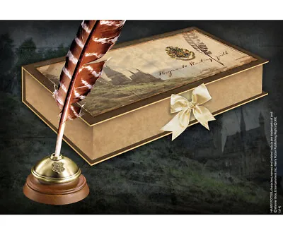 Harry Potter Writing Quill With Ink Pot And Ink By Noble Collection NN7595 • £45.49