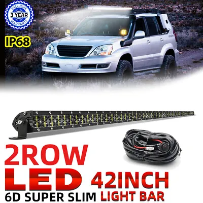 42'' Inch 1000W Led Work Light Bar Combo Beam Offroad Driving Lamp SUV + Wiring • $82.28