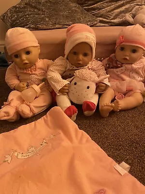 Baby Annabell Dolls X3 Plus Extras • £30