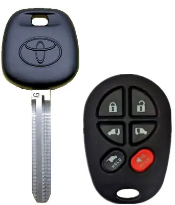 New TOYOTA Sienna 2010-2015 G Chip Key + Remote 6B GQ43VT20T USA Seller A+++ • $19.99