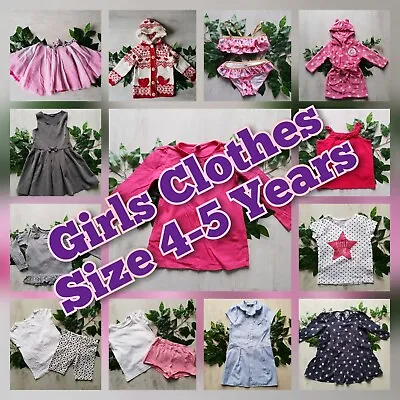 Girls Clothes Build Make Your Own Bundle Job Lot Size 4-5 Years Dress Jeans  • £1.95