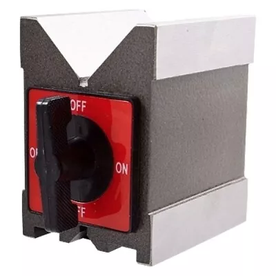 3.75 X 2.75 X 4 Magnetic V-block With Switch (3402-0901) • $114.22