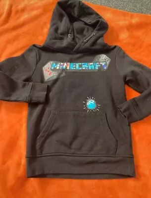 Boys Minecraft Hoodie Age 5/6 • £3