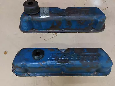 OEM FORD 289/302/ 351W SBF POWER BY FORD VALVE COVERS Bronco Mustang F100  • $64.99