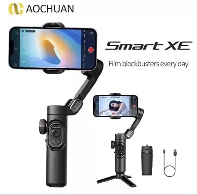 Smart XE 3-Axis AOCHUAN Gimbal Stabilizer Anti-Shake USED OPEN FREE SHIP!!!!!!!! • $49.95