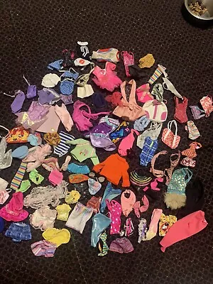 Lot Of Barbie Doll Clothes & Accessories 70's And Up Dance And Swimsuits • $35