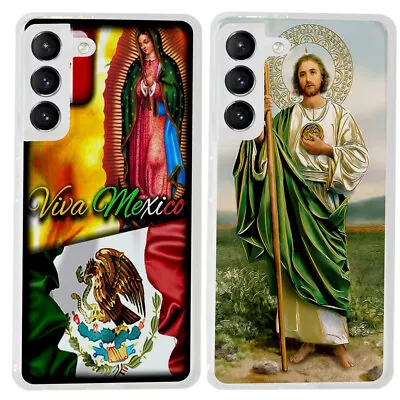 Hybrid Case For Galaxy A14/S23/Plus/Ultra San Judas Tadeo/Lady Guadalupe/Mexico • $14.95