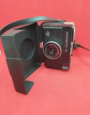 Agfa Agfamatic 50 Instamatic VIntage Camera With Carrycase Pak Film 126 • £12.99