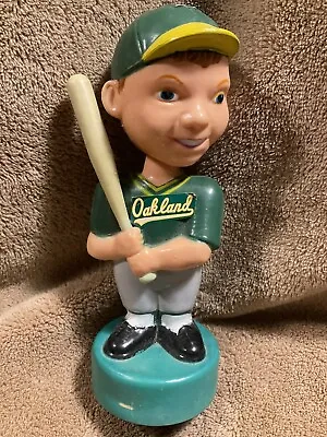 1988 Oakland A's Mascot SKORE Batting Team Bobblehead MLB Vintage 80s • $29.99