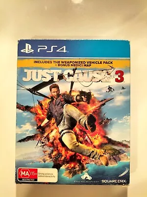 ❤️Just Cause 3 - PlayStation 4 - PS4 - Free Shipping Included! - In Box • $9.79