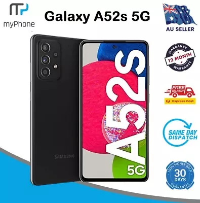 Samsung Galaxy A52s 5G 128GB Super AMOLED Unlocked Smartphones- As New • $306