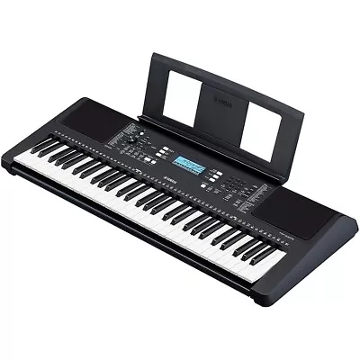 Yamaha PSR-E373 61-Key Portable Keyboard With Power Adapter • $179.99