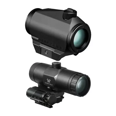 Vortex Crossfire II Bright Red Dot Sight With VMX-3T Reflex Sight Magnifier • $299.99