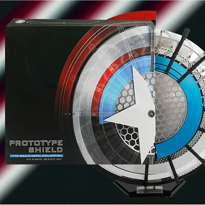 In Stock Captain America's Prototype 1/1 Scale Shield Metal Collection For Prop • £413.59