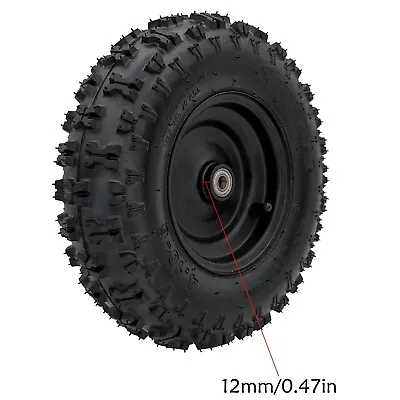 6  Front Wheel 4.10-6 Tyre Rim ATV QUAD Bike Go Kart 4 Wheeler Buggy Lawn Mower • $55.99