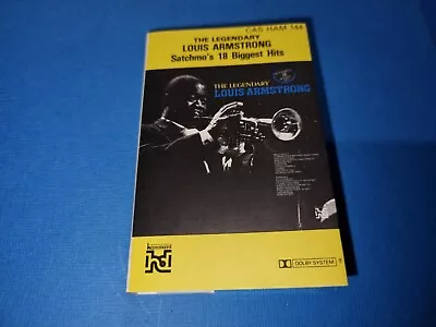 Louis Armstrong Satchmo's 18 Biggest Hits Audio Cassette VGC • $9.39