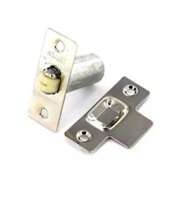 £3.86 • Buy Nickel Plated Adjustable Roller Ball Catch Internal Door Spring Latch