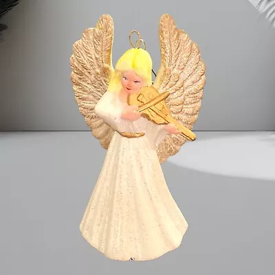 Vintage Angel Playing Violin Ornament 1993 4 Inch • $9.95