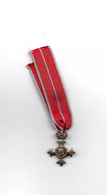 £12.95 • Buy Order Of The British Empire. Member (mbe - Military) Older Period   Miniature