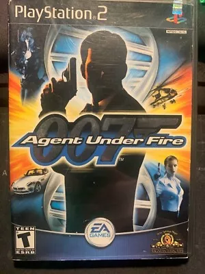 James Bond 007 In Agent Under Fire (Sony PlayStation 2/PS21 2002) • $6.22