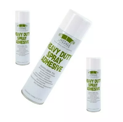 Spray Adhesive Heavy Duty Upholstery Glue Sticks Foam Fabric Wood Card Carpet • £42.99